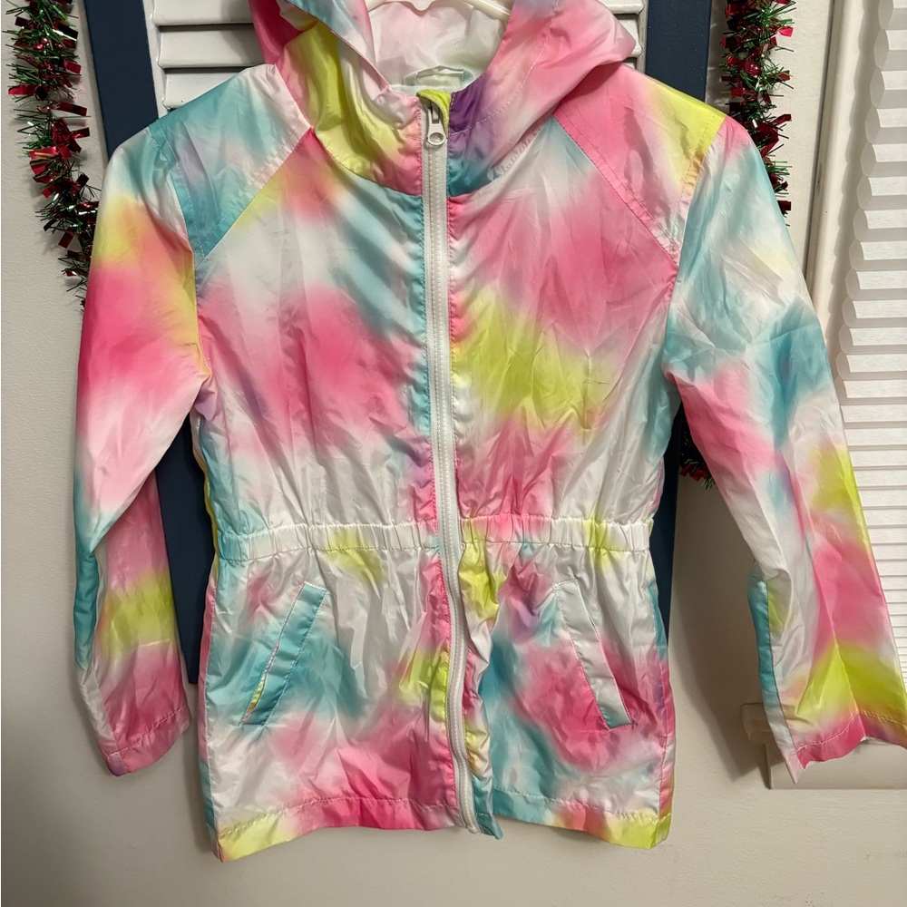 Youth 10 C&C California Colorful Tie-Dye Hooded Jacket